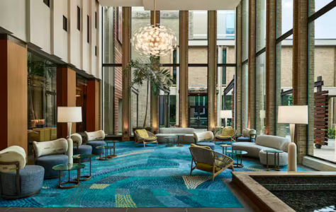 Conference venue lobby at LEAP Healthcare 2026